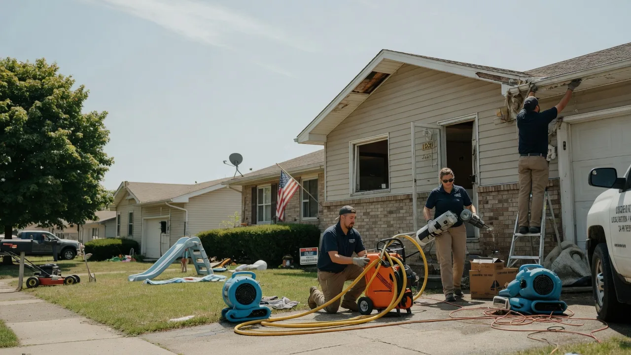 Water Damage Restoration in Homer, IL near me